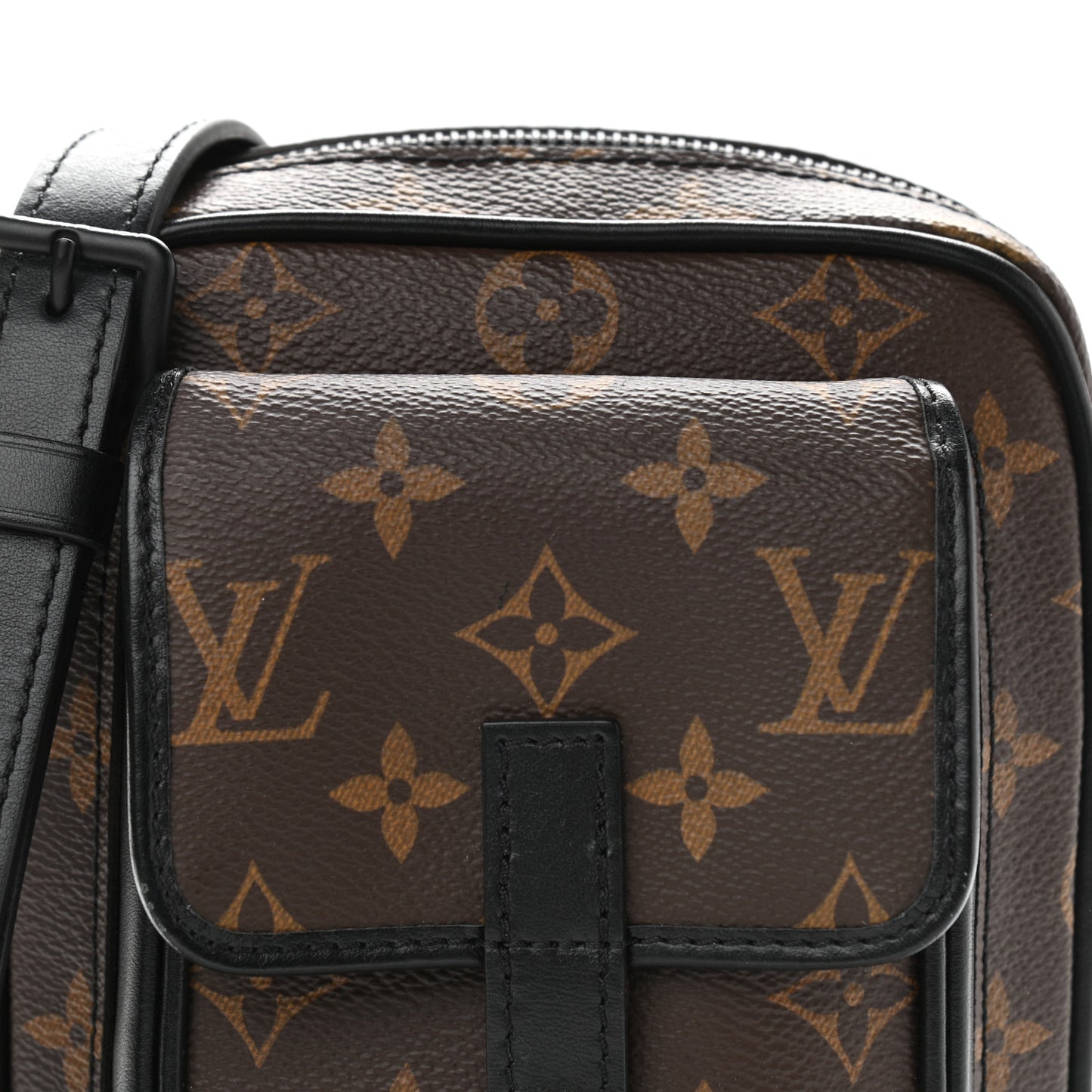 Monogram Macassar Christopher Wearable Wallet