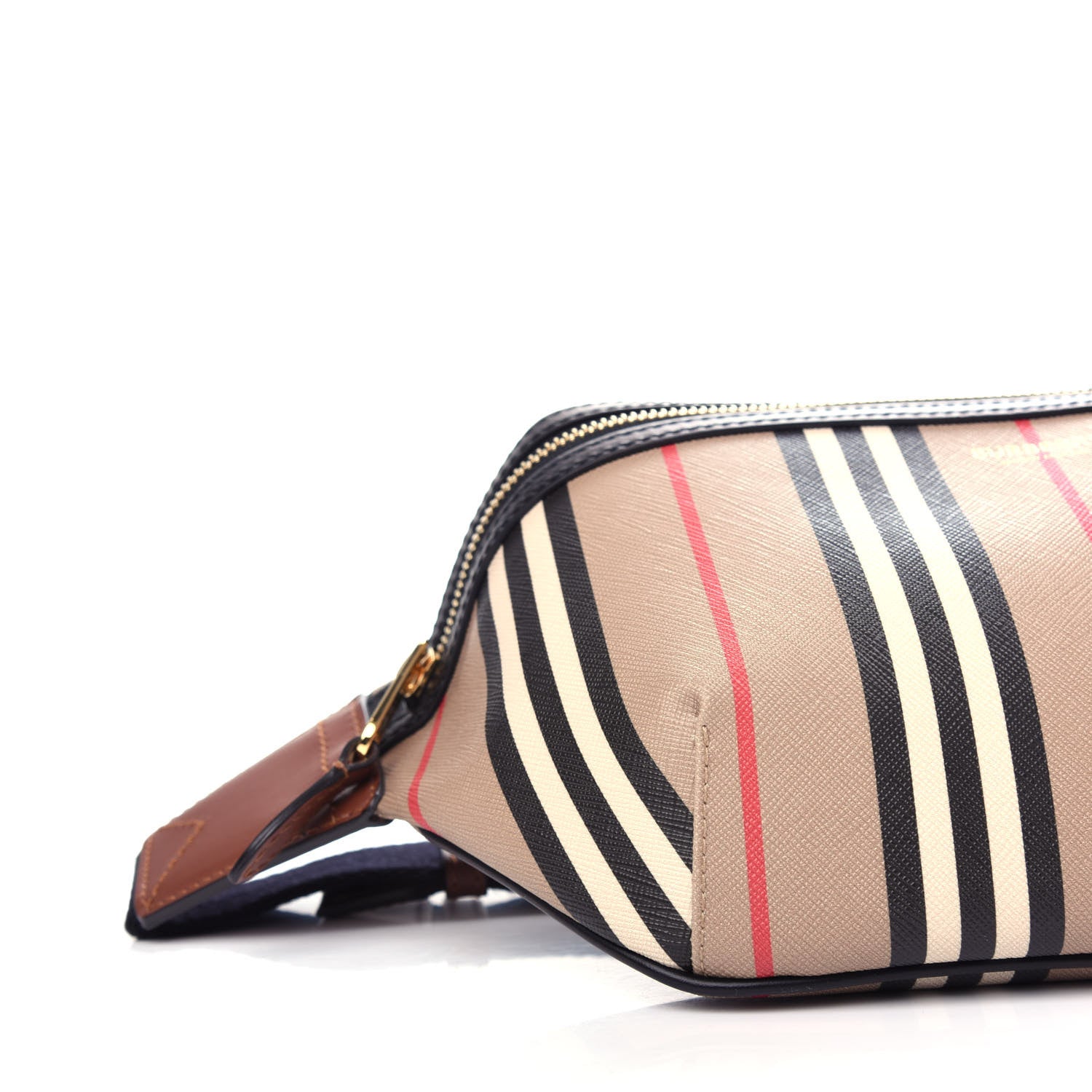 Burberry E-Canvas Icon Stripe Sonny Bum Bag Archive Beige 7 of 9