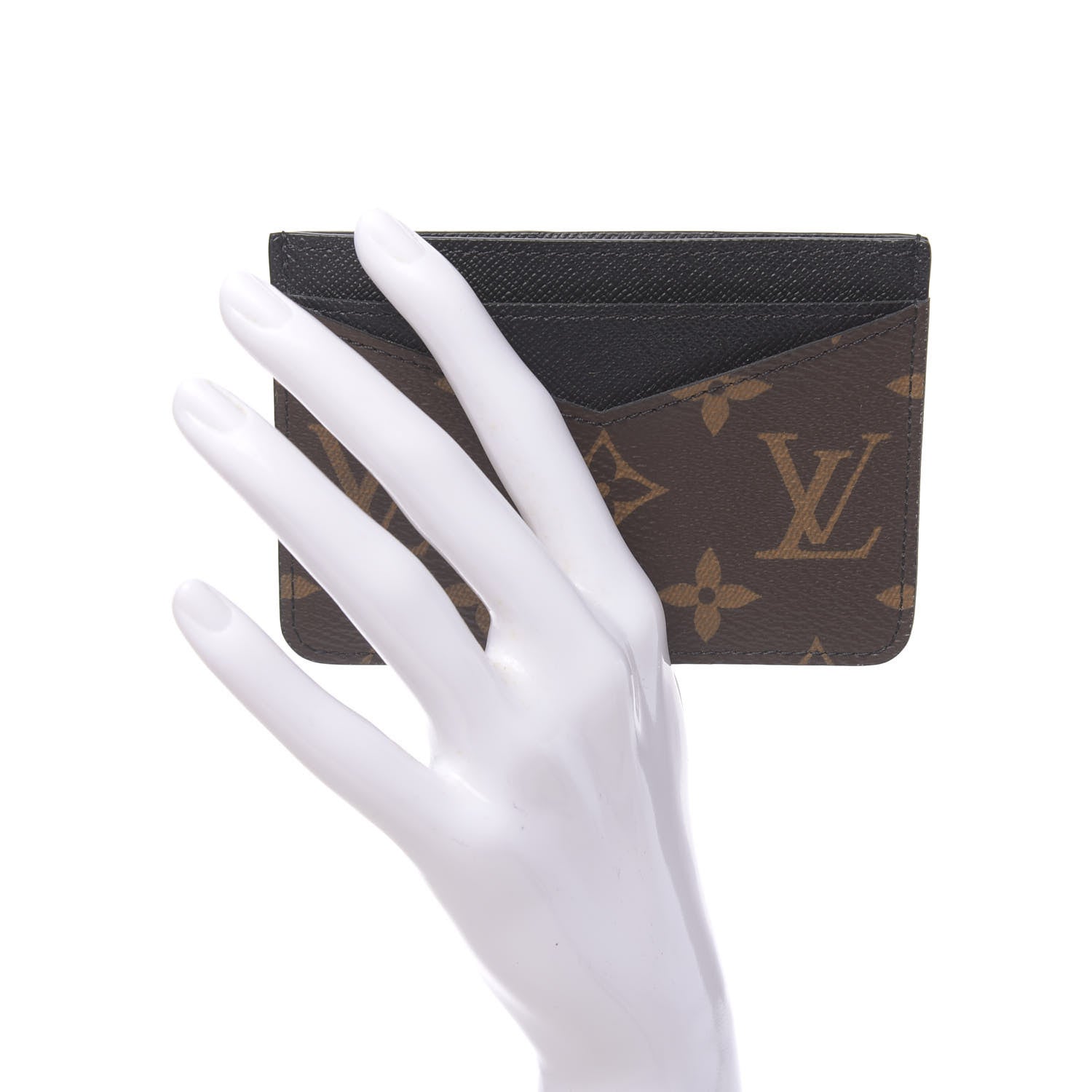 Louis Vuitton Monogram Macassar Neo Porte-Cartes Card Holder 2 of 7