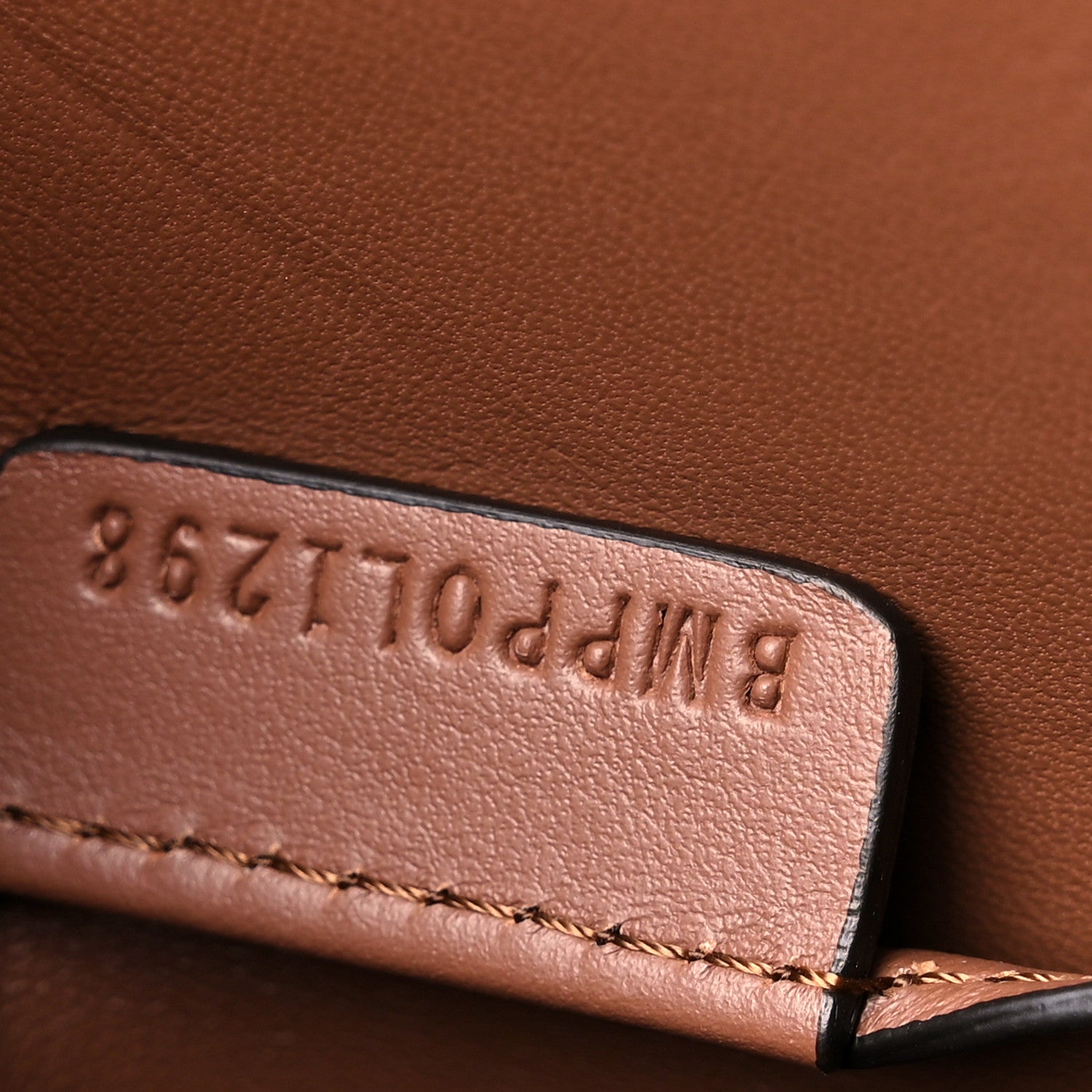 Burberry Smooth Calfskin Medium Pocket Bag Malt Brown 7 of 15