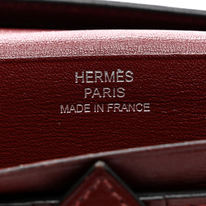 Hermes Box Bearn Gusset Wallet Rouge H 6 of 10