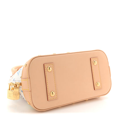 Louis Vuitton LV X TM Monogram Multicolor Alma BB White 4 of 9
