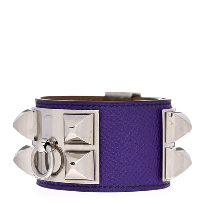 Hermes Epsom Collier de Chien CDC Bracelet S Crocus 1 of 6
