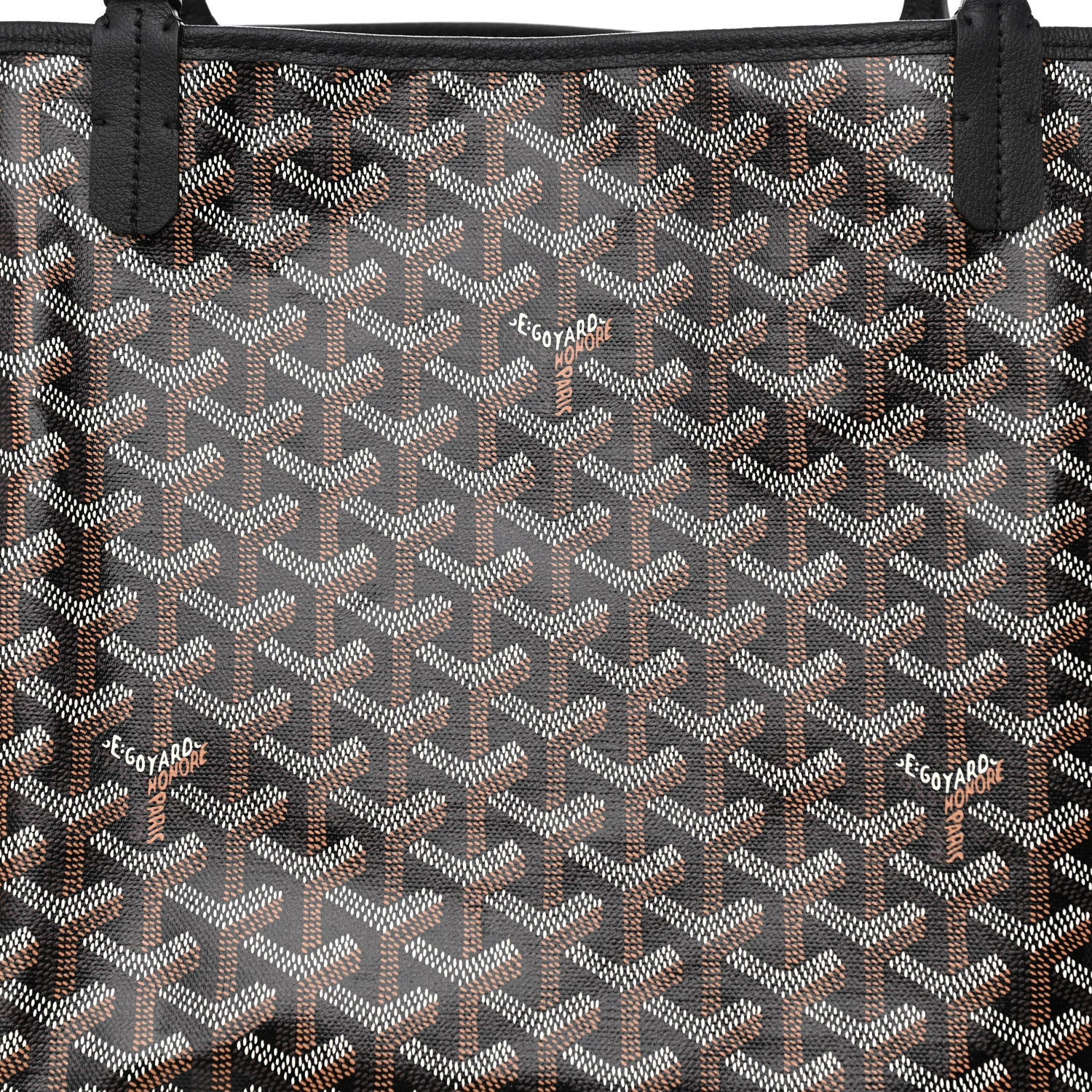 Goyard Goyardine Saint Louis GM Black 10 of 12