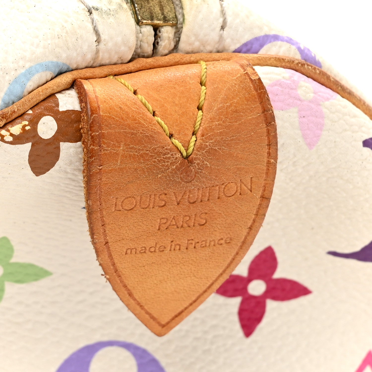 Louis Vuitton Monogram Multicolor Speedy 30 White 6 of 15