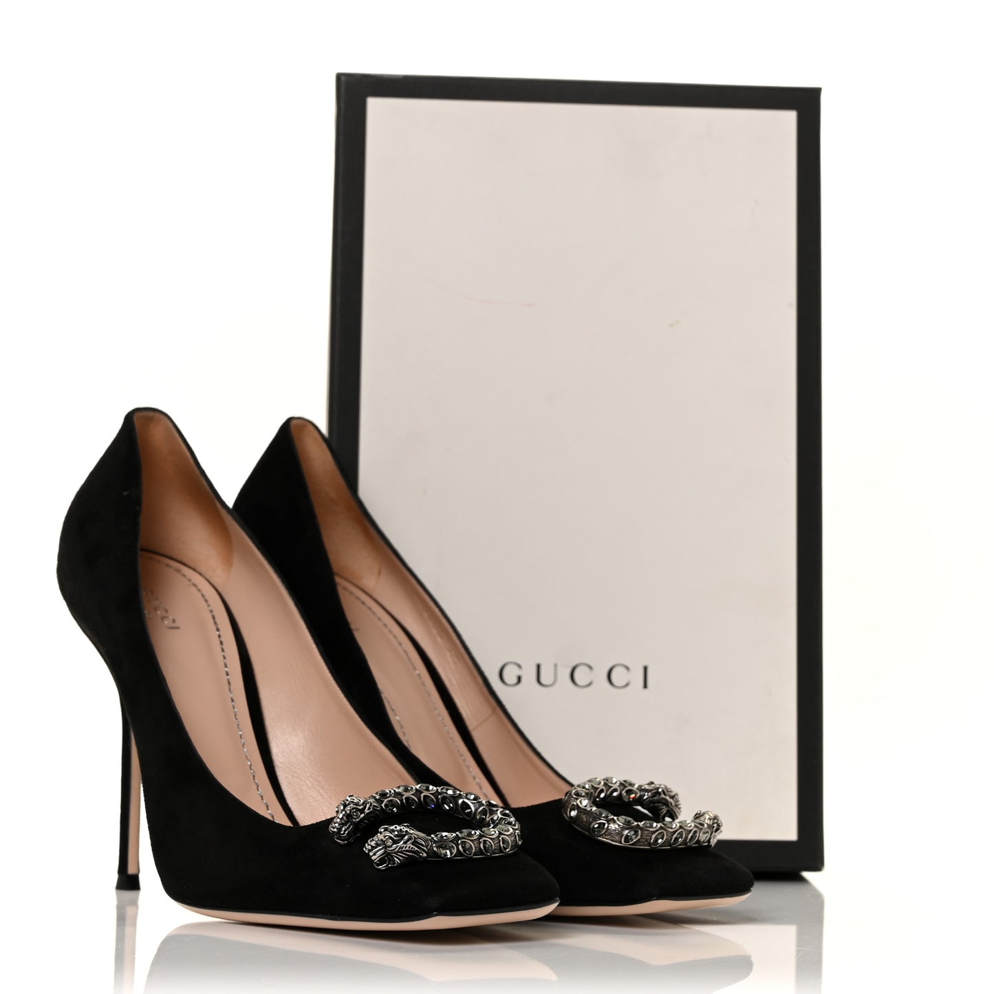 Suede Dionysus Pumps 41 Black