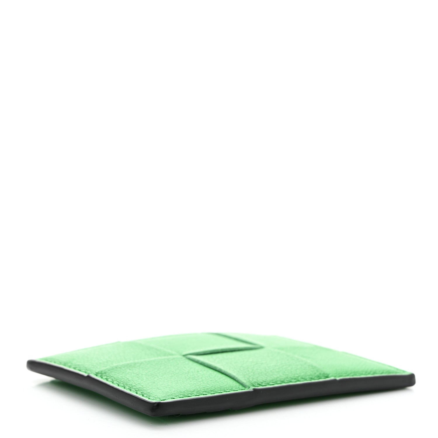 Bottega Veneta Nappa Intreccio Cassette Credit Card Holder