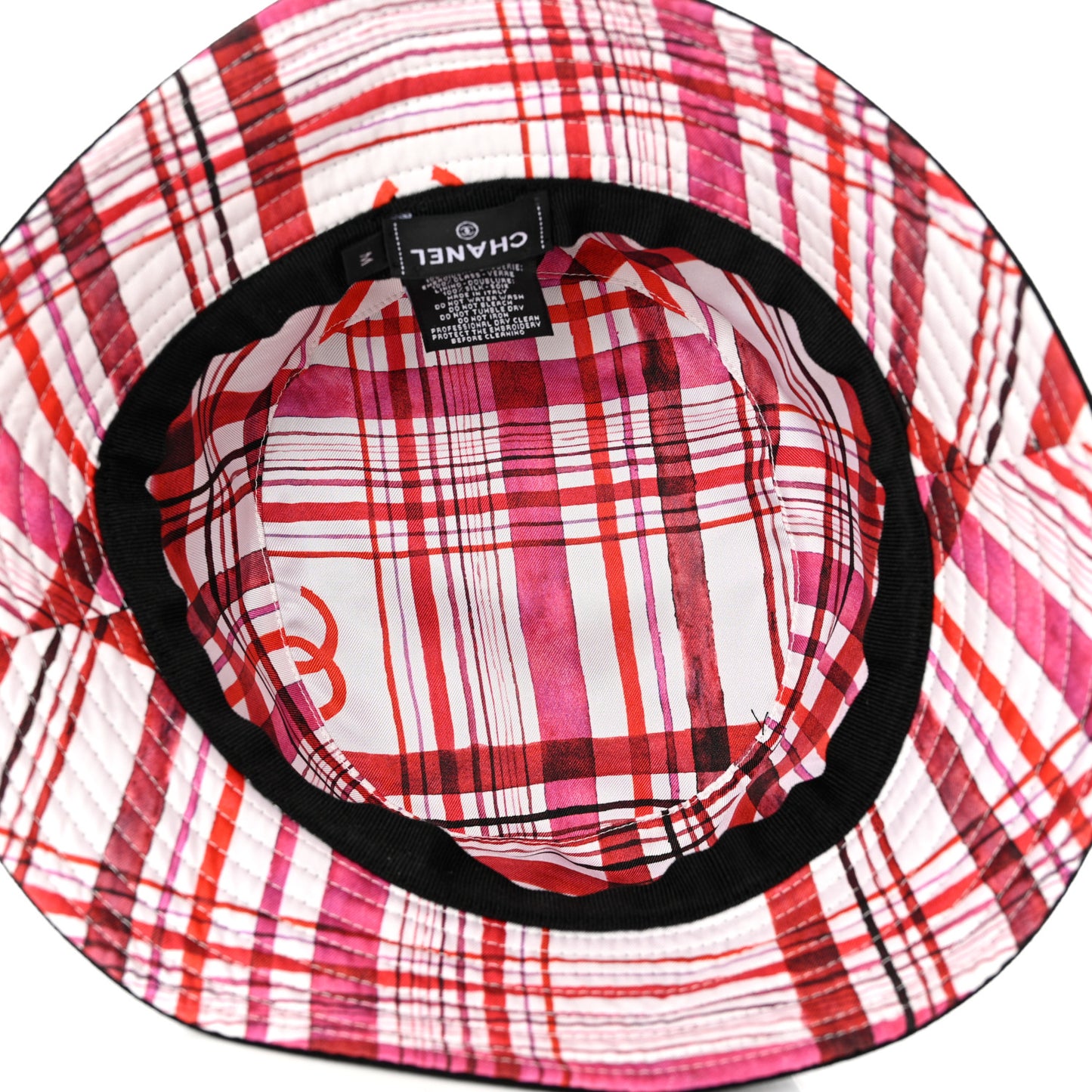 Cotton Pearl CC Bucket Hat M Black