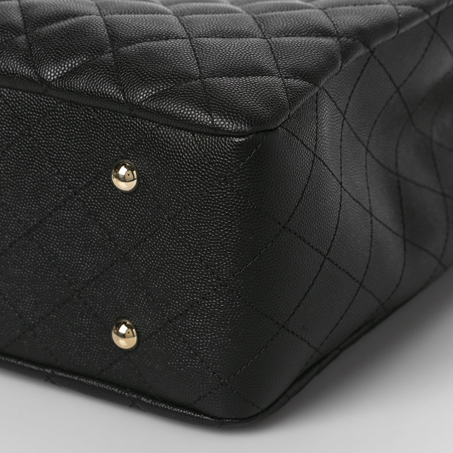 Chanel Caviar Quilted Large Shopping Tote Black 9 of 9