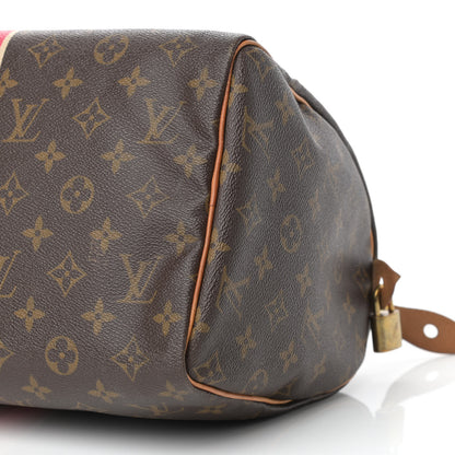 Louis Vuitton Monogram My LV Heritage Speedy 30 Fuchsia Ivory 9 of 14