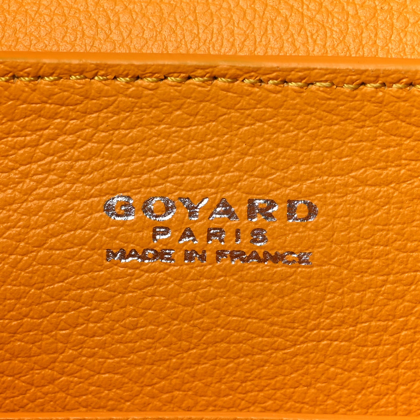 Goyardine Mini Saigon Yellow