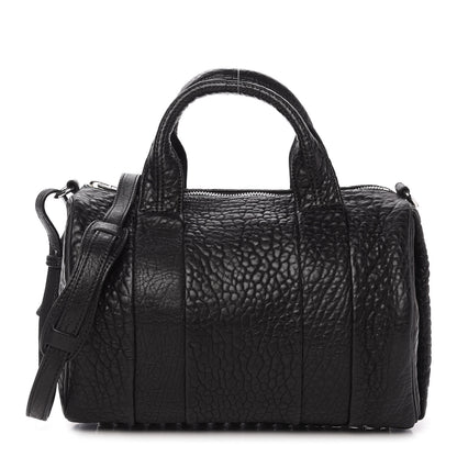 Alexander Wang Pebbled Lambskin Rocco Black Nickel Hardware 1 of 9