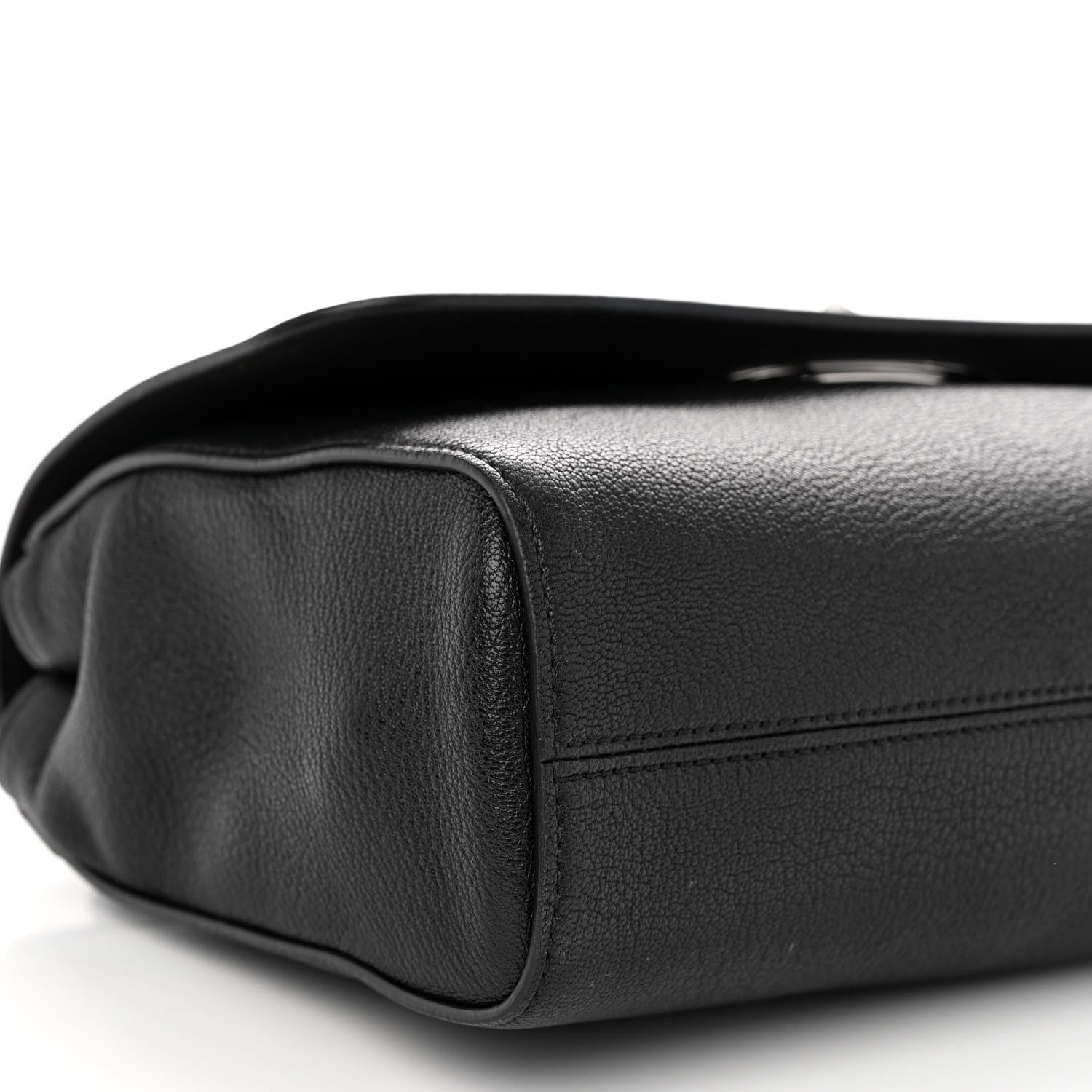 Mulberry Small Classic Grain Calfskin Medium Lily Flap Black 8 of 9