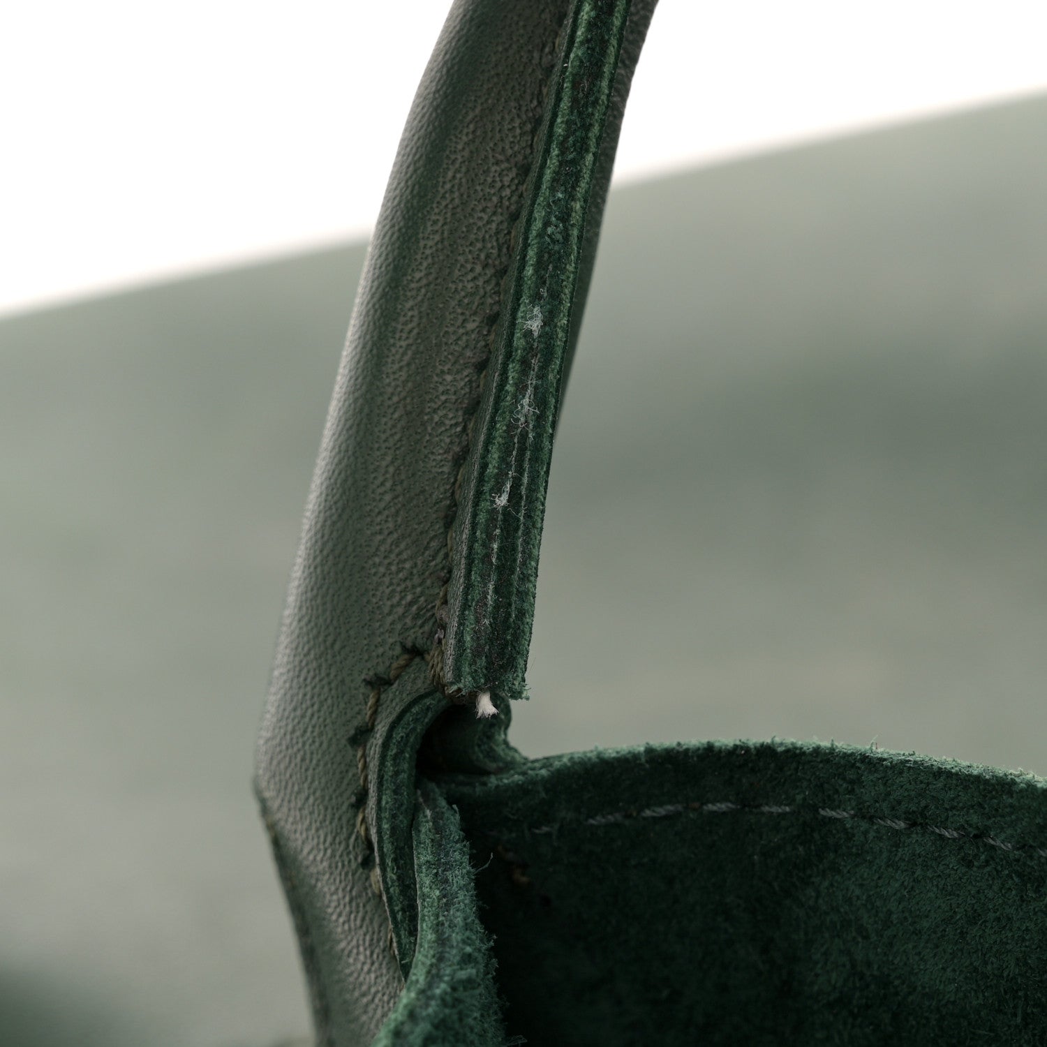 Celine Smooth Calfskin Medium Big Bag Dark Green 11 of 14