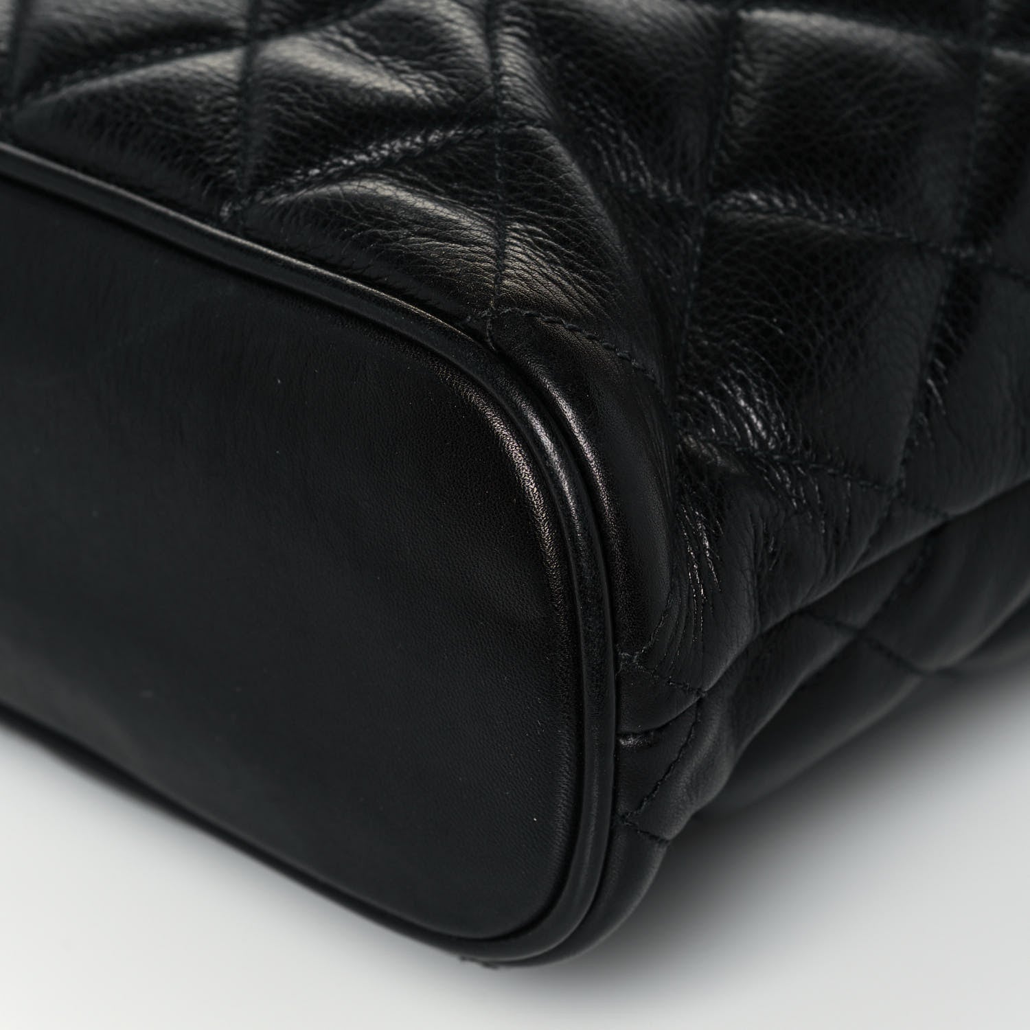 Chanel Lambskin Quilted Tote Black 11 of 14