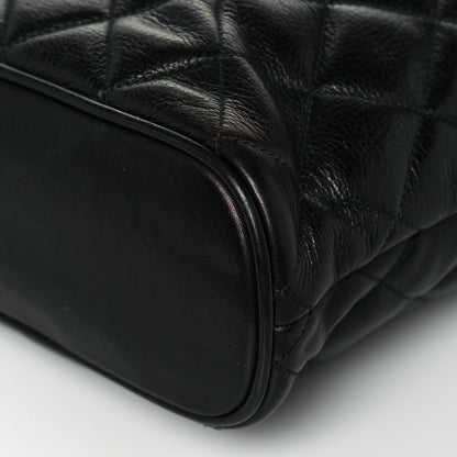 Chanel Lambskin Quilted Tote Black 11 of 14