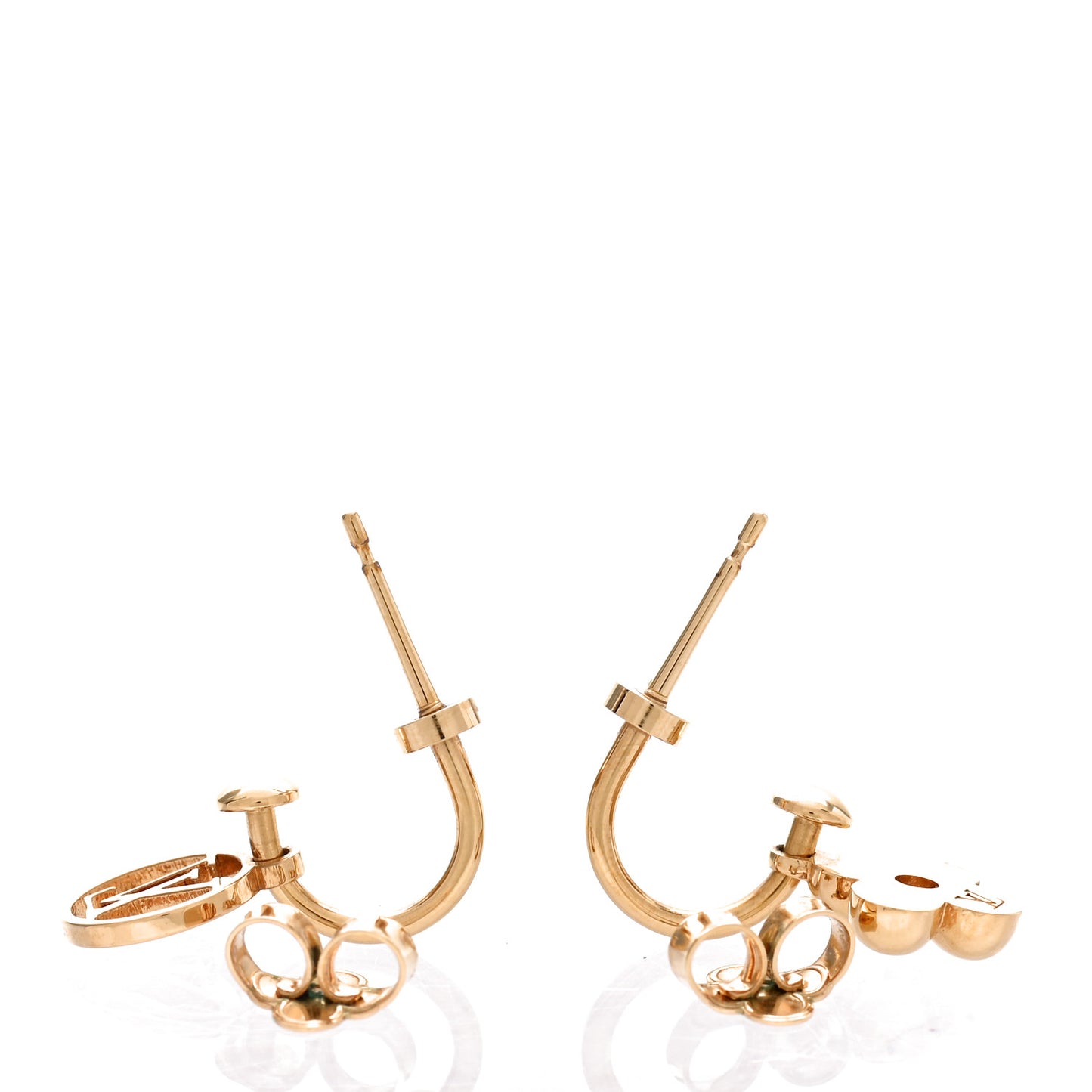 Brass Blooming Earrings Gold