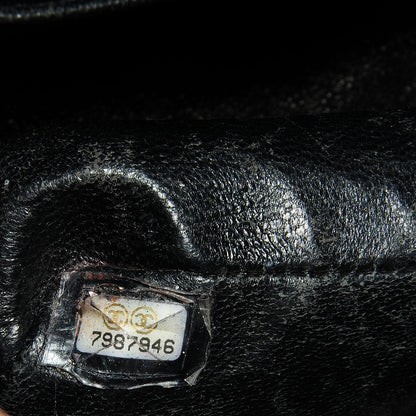 Chanel Caviar Jumbo Single Flap Black 8 of 9