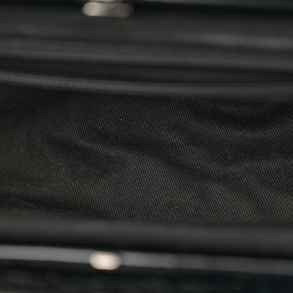 Chanel Distressed Patent Quilted Small Ritz Flap Bag Black 6 of 11