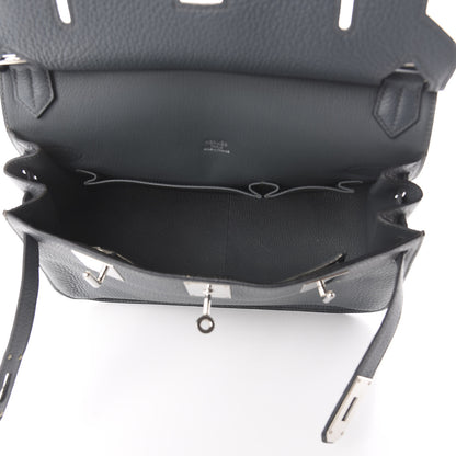 Hermes Taurillon Clemence Jypsiere 31 Bleu Orage 4 of 8