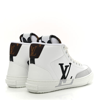 Louis Vuitton Charlie Boot Sneakers 35 White Cacao Brown 4 of 11