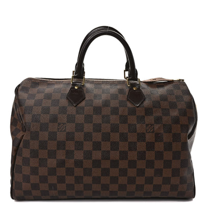 Louis Vuitton Damier Ebene Speedy 35 1 of 12