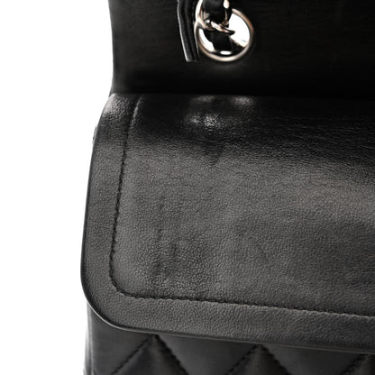Chanel Lambskin Quilted Small Double Flap Black 12 of 14