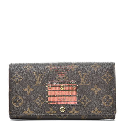 Louis Vuitton Monogram Trunks and Locks Sarah Wallet 1 of 17
