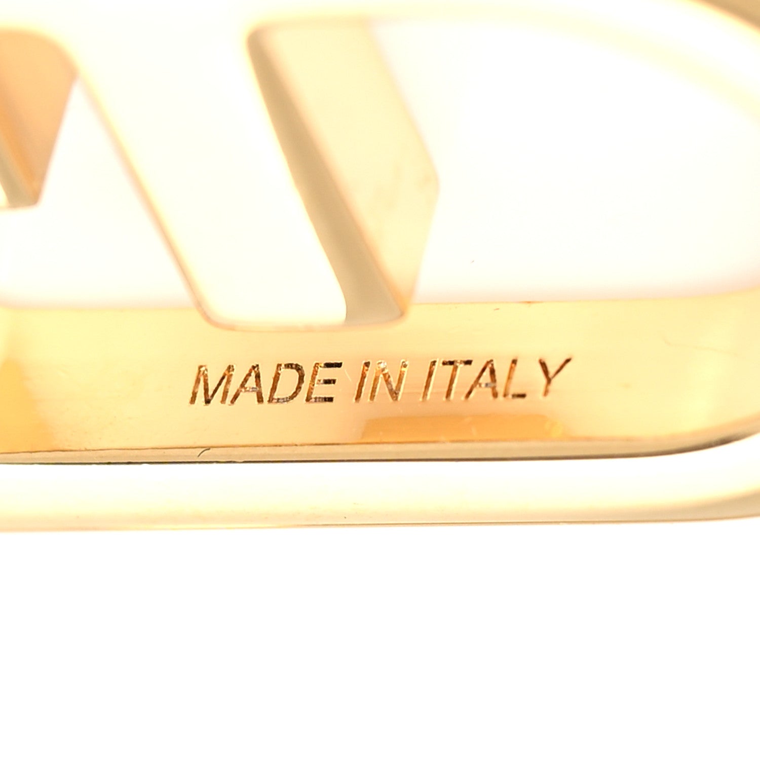 Fendi Metal O'Lock Strap You Gold 4 of 4