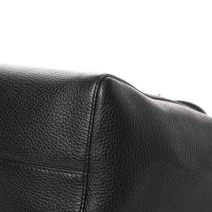 Gucci Pebbled Calfskin Medium Swing Tote Black 14 of 14