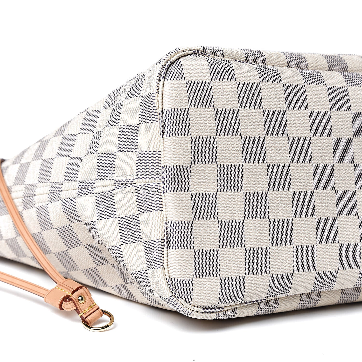 Louis Vuitton Damier Azur Neo Neverfull MM Rose Ballerine 8 of 10