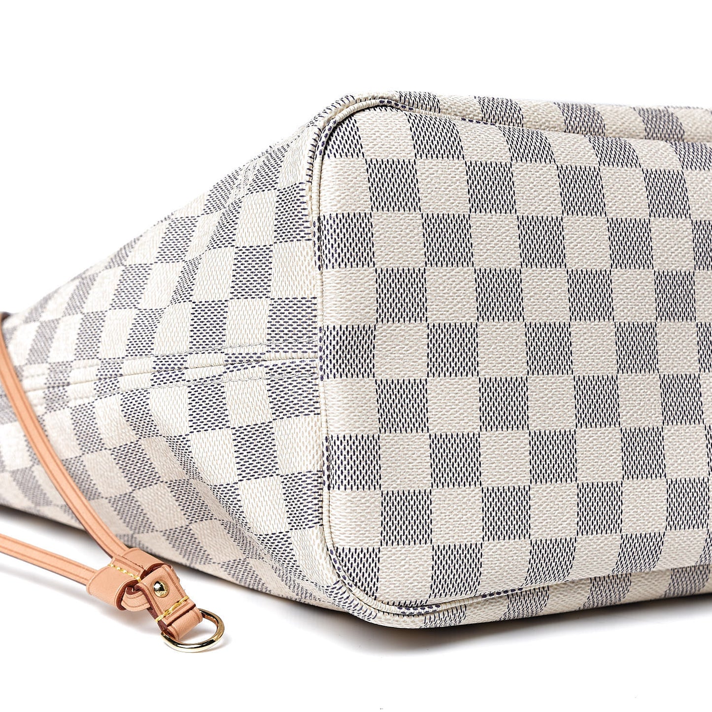 Damier Azur Neo Neverfull MM Rose Ballerine