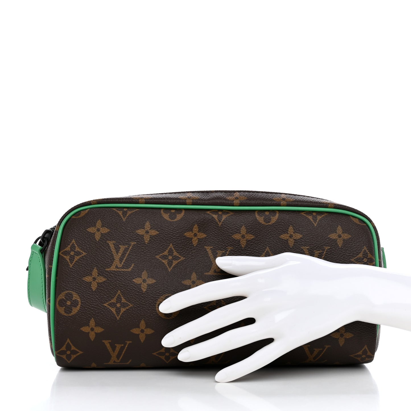 Monogram Dopp Kit Toilet Pouch Green
