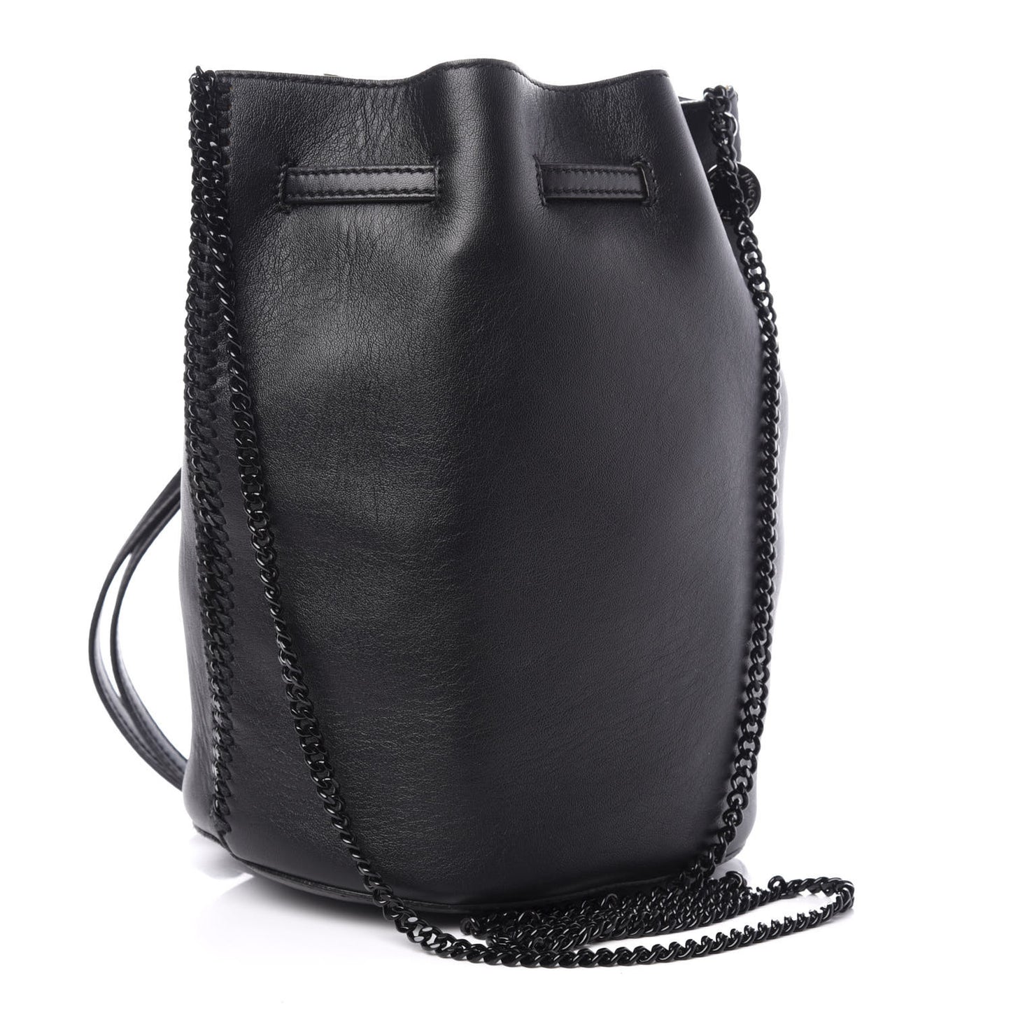Eco Alter Nappa Falabella Bucket Bag Black