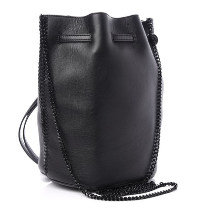 Stella McCartney Eco Alter Nappa Falabella Bucket Bag Black 3 of 9