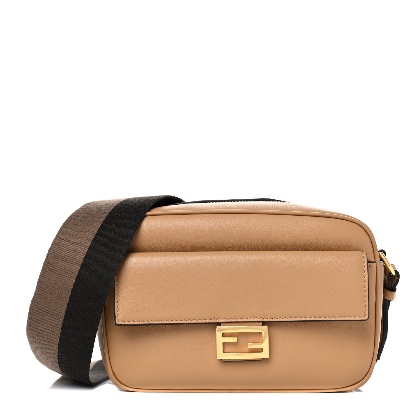 Vitello Grace Matte Mini Fendi Cam Miele Scuro