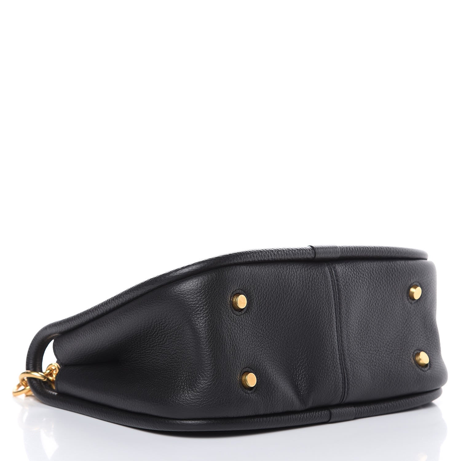 Mulberry Small Classic Grain Calfskin Small Leighton Black 4 of 8