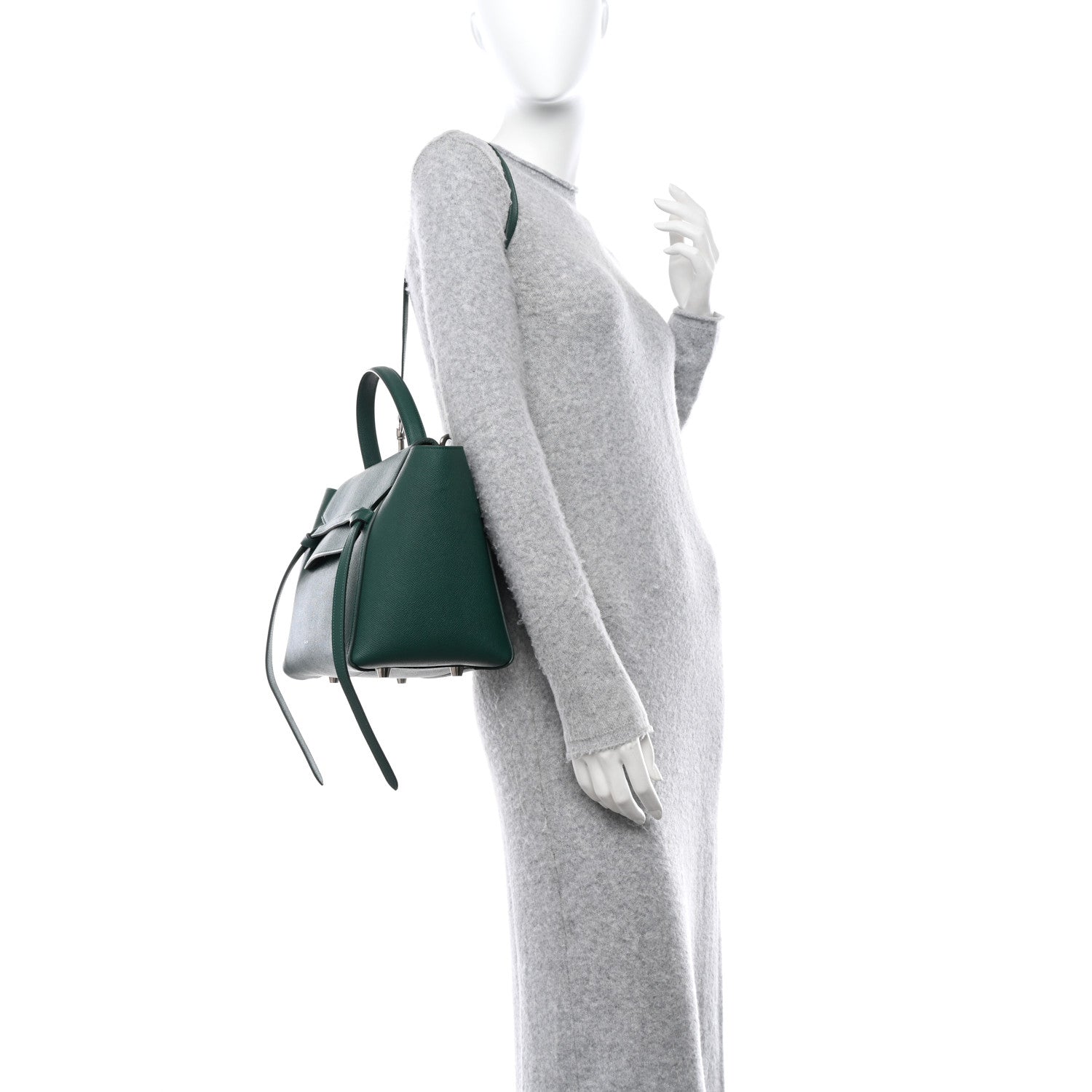 Celine Grained Calfskin Mini Belt Bag Amazone 2 of 12