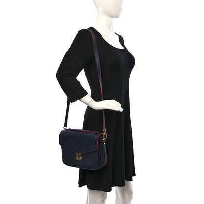 Louis Vuitton Empreinte Pochette Metis Marine Rouge 2 of 8
