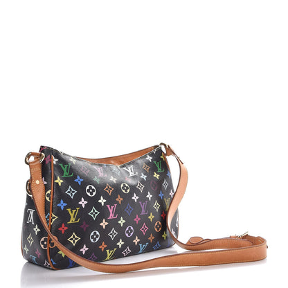 Louis Vuitton Monogram Multicolor Lodge GM Black 3 of 17