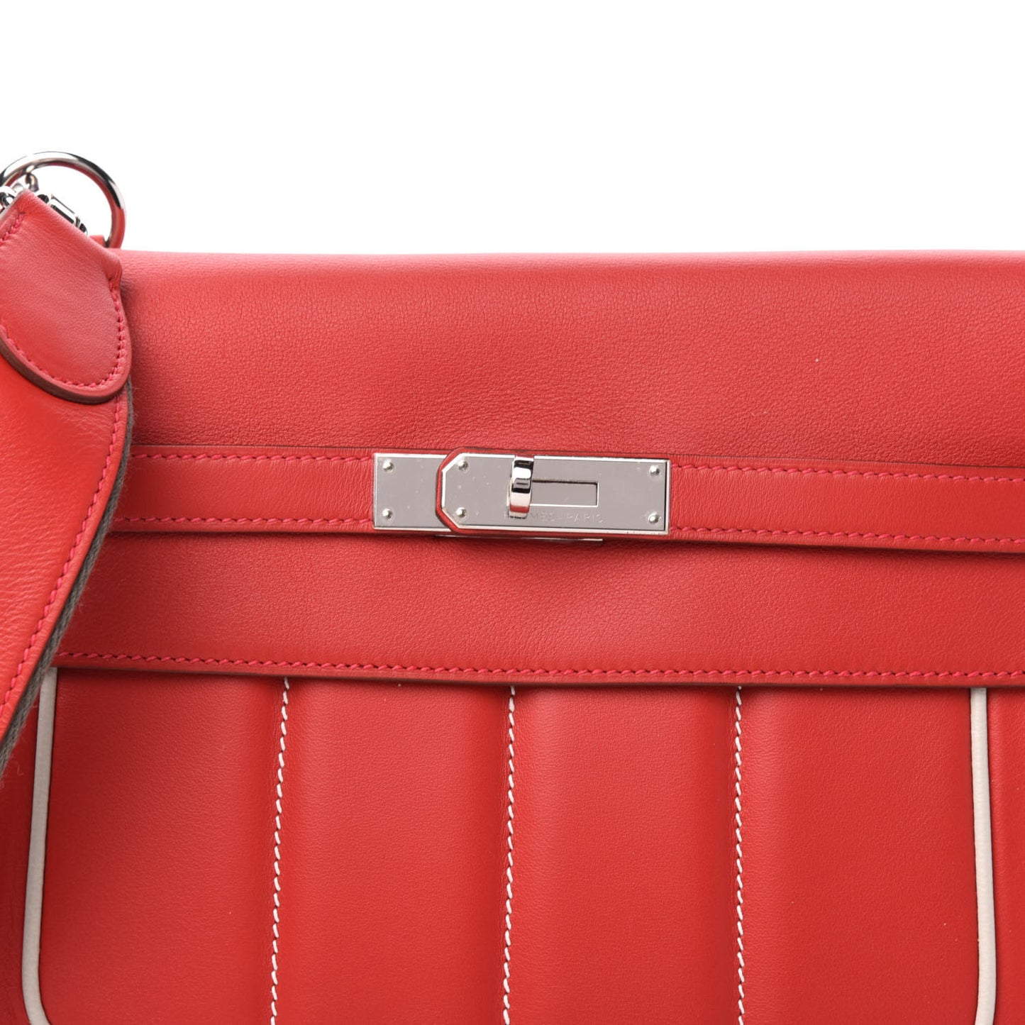 Swift Evercolor Sac Berline 28 Vermillion Gris Perle