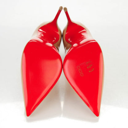 Christian Louboutin Patent So Kate 120 Pumps 36 Nude 5 of 8