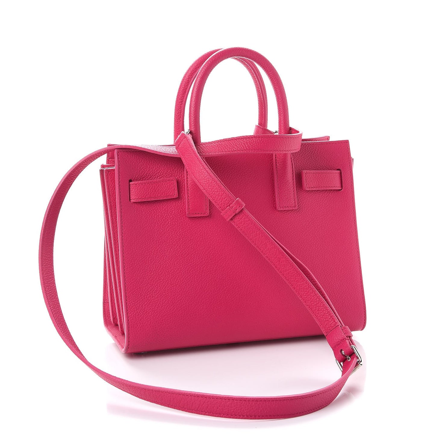 Calfskin Nano Sac De Jour Bubblegum