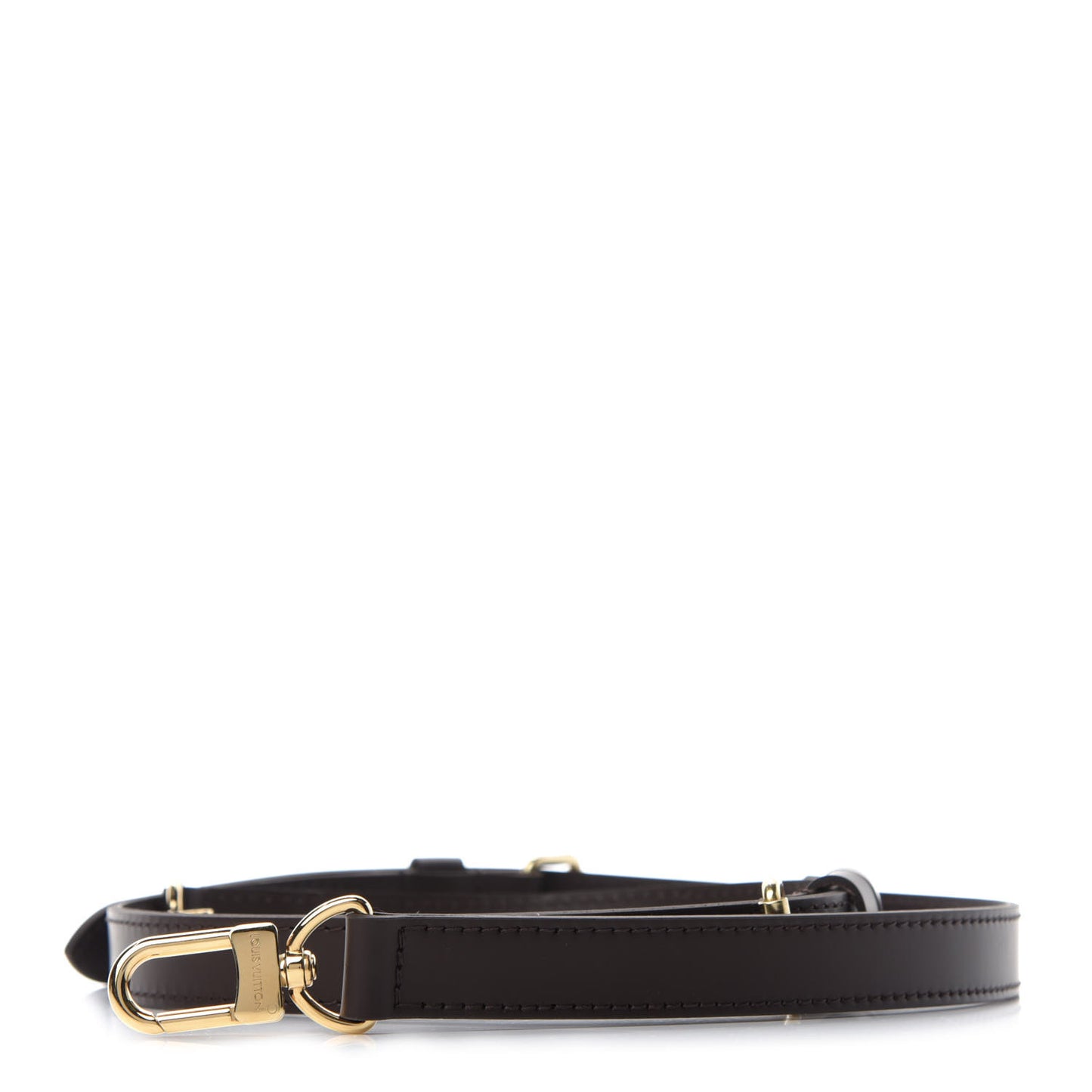 Calfskin Adjustable Speedy Bandouliere Shoulder Strap Brown