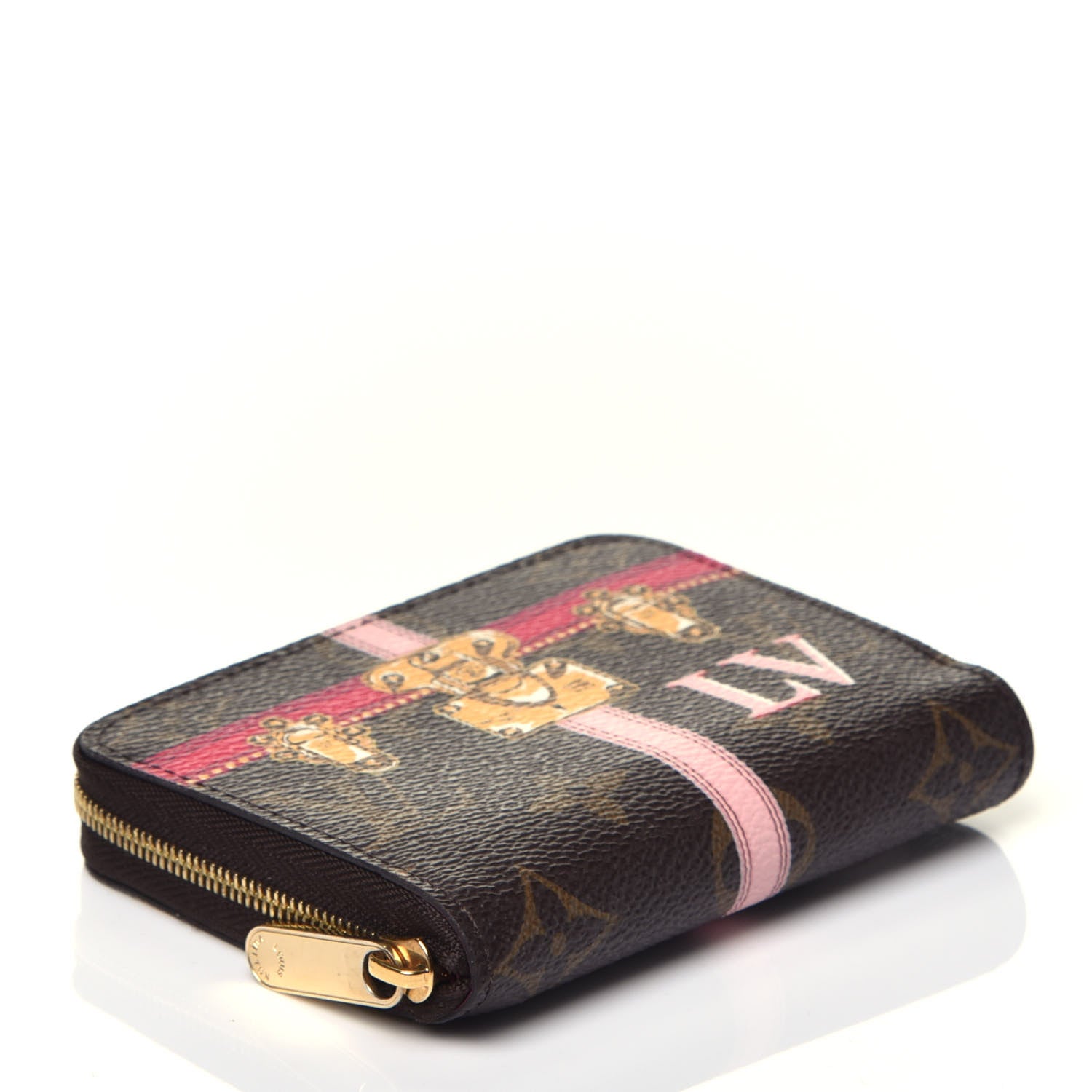 Louis Vuitton Monogram Summer Trunks Zippy Coin Purse 4 of 7