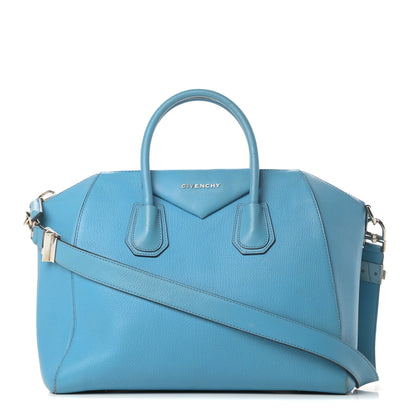 Givenchy Sugar Goatskin Medium Antigona Medium Blue 1 of 16