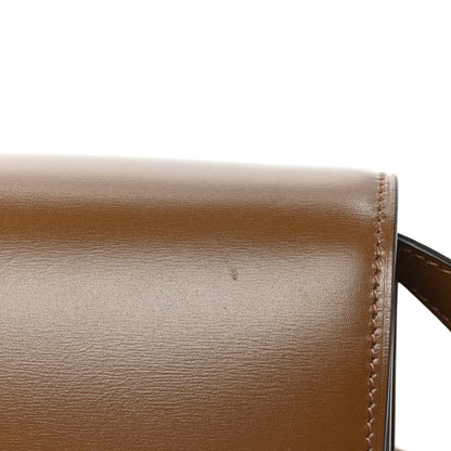 Celine Smooth Calfskin Medium Classic Box Flap Bag Camel 12 of 14