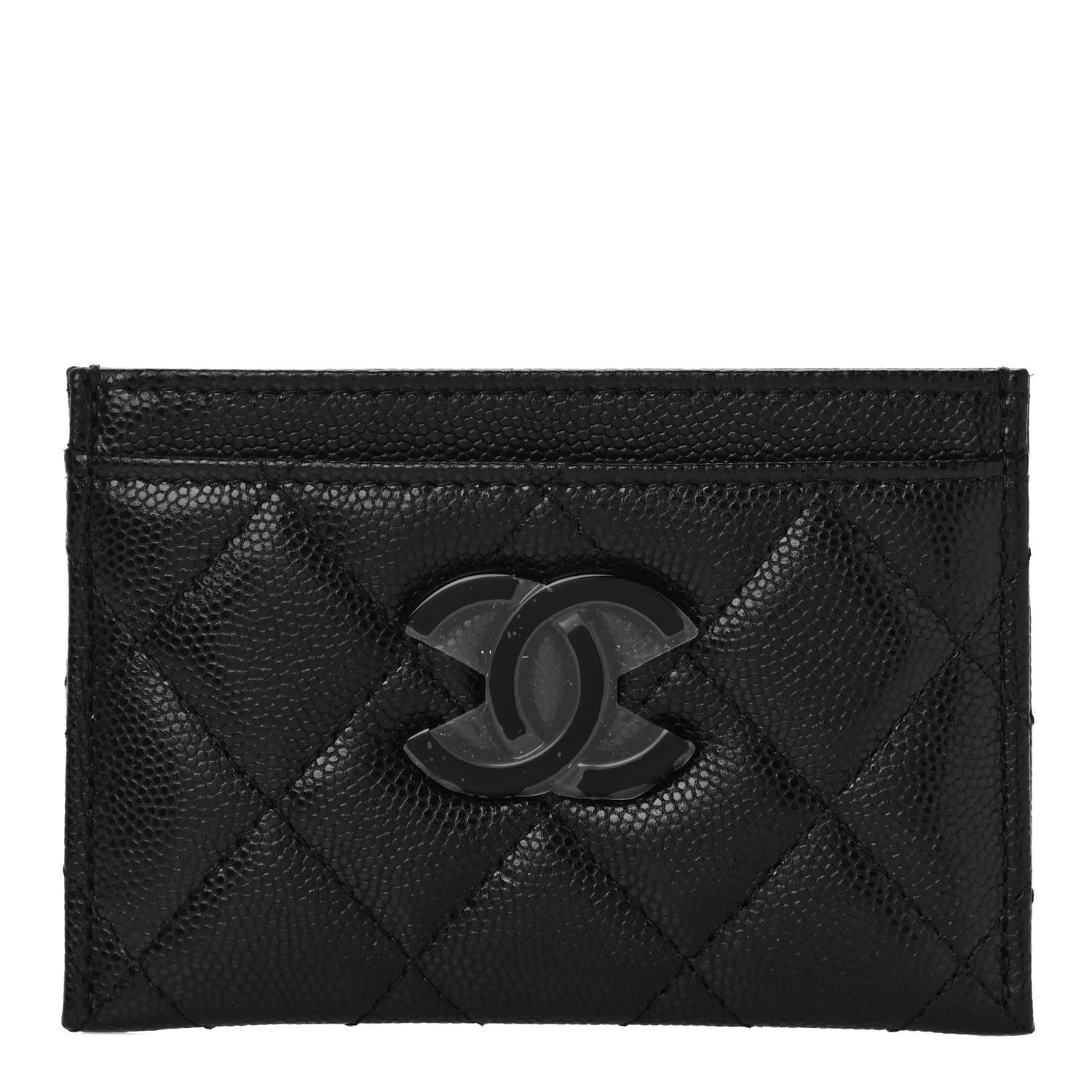 Chanel Caviar Quilted My Everything Card Holder Black 1 of 12