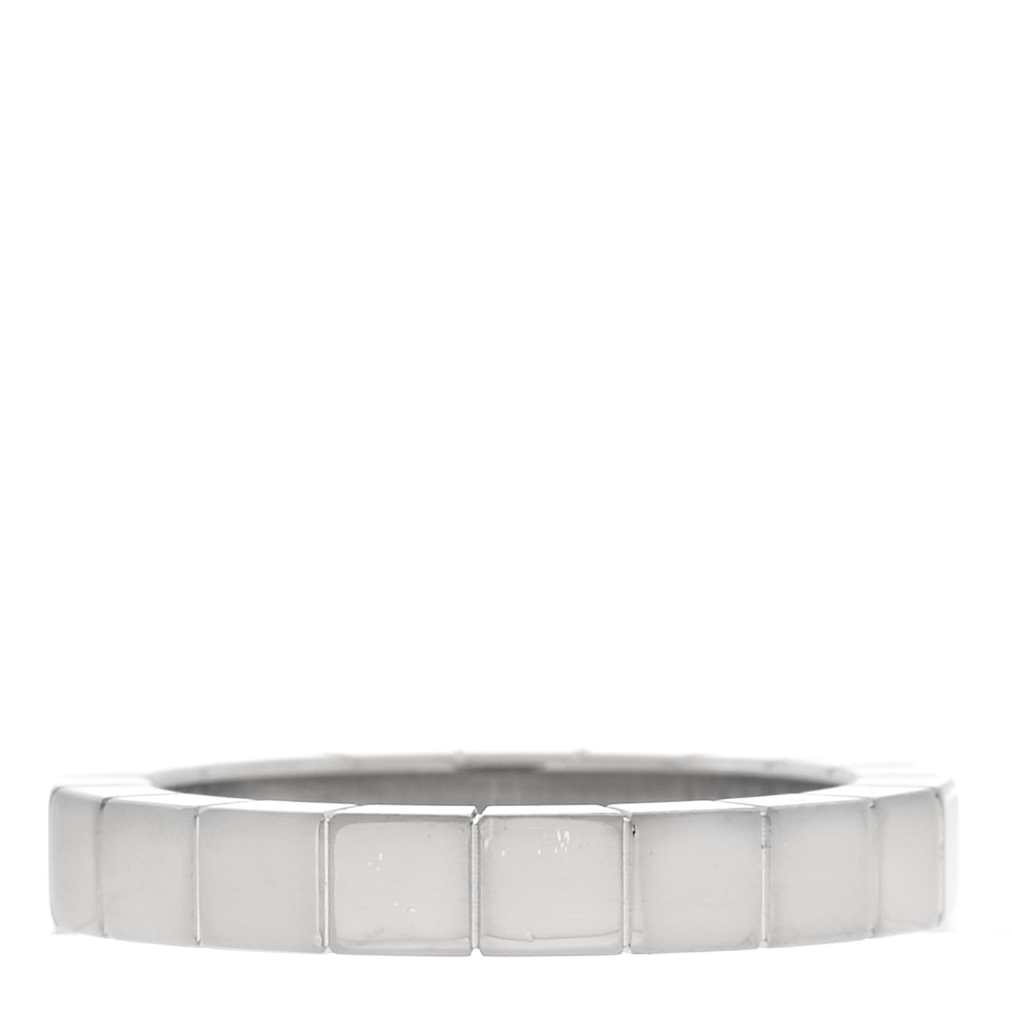 18K White Gold Lanieres Ring 46 3.75