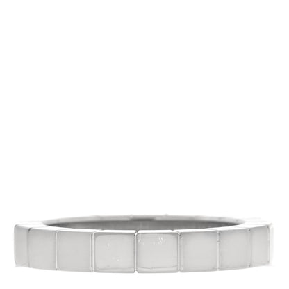 Cartier 18K White Gold Lanieres Ring 46 3.75 3 of 5